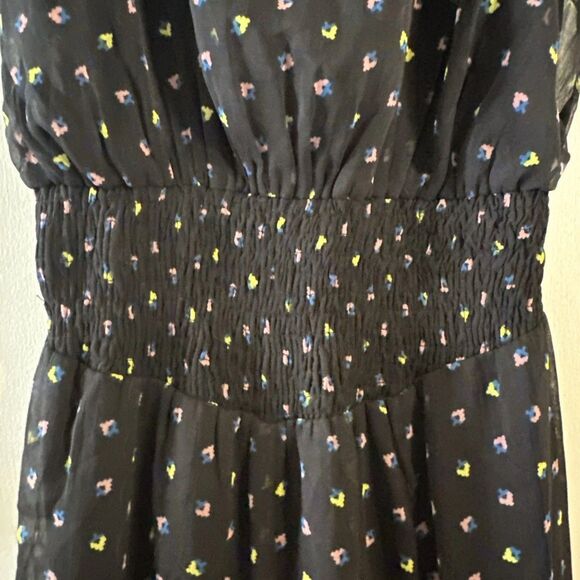 American Rag Cie Women's Jumpsuit Romper Black V-Neck Size S - Picture 6 of 11